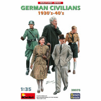 German Civilians 1930-40s. (Resin Heads)