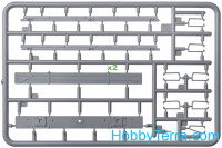 Miniart  39004 Railway non-brake Flatbed 16,5 t