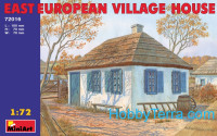 East European village house