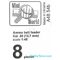 Mini World  4854b Ammo belts feader Cal .50 (12,7mm) (8 pcs)