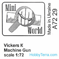 Mini World  7229 Vickers К machine-gun