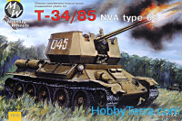 T-34-85 NVA type 63 Soviet WWII medium tank