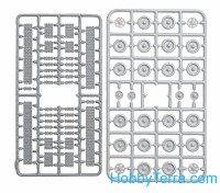 Military Wheels  7239 T-34 Egyptian 100mm self-propelled gun