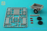 Northstar Models  P-35001 GAZ-704 Soviet light trailer