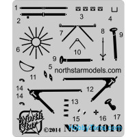 Northstar Models  144010 German WWI Pfalz E-IV fighter