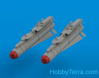 AGM65 Maverick + LAU-117/A Launcher (2 pcs., decal, PE parts)