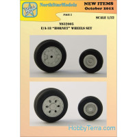 Northstar Models  32005-a F-18 A/B/C/D wheels, No mask series