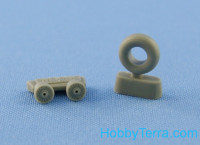 Wheels set 1/32 for Bf-109 F-2,G-2 (