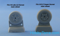 Northstar Models  32014-b F-18 E/F Super Hornet wheels, Light series