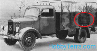 Northstar Models  35029-a Wooden planks (short) for German WWII trucks