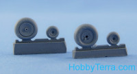 Wheels set 1/48 for Ka-50/52, light series