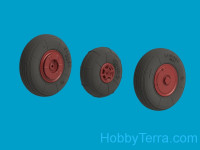 Wheel set 1/48 for YaK-52, light series