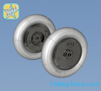 Northstar Models  48114-a Wheels set 1/48 for Messerschmitt Me.262 type 2 - No mask series