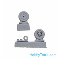 Northstar Models  72006 Wheels set 1/72 for Bf-109 F-2/4,G-2