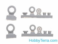 Northstar Models  72014-a F-18 A/B/C/D Hornet wheels, no mask series