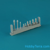 Northstar Models  350149 1/350 Set of Royal Navy anchor (4 types, 38 pcs)