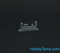 Northstar Models  350154-a Canet Guns on Meller mounts 1906 with central pin, 12pcs (resin & pe)