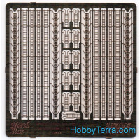 Photo-etched set 1/700 Vertical ladders, sea ladders and vertical ladders with handrails