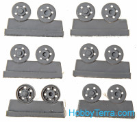 OKB Grigorov  S72025 Idler wheels 1/72 for T-34 mod.1940