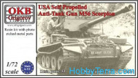 M56 Scorpion U.S. self-propelled anti-tank gun