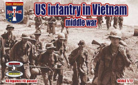 US infantry in Vietnam (middle war)