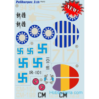 Print Scale  32-016 Decal for Polikarpov I-16, part 2