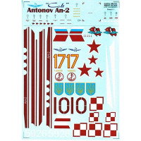 Decal 1/48 for Antonov An-2