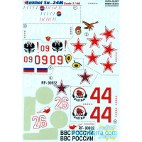 Decal 1/48 for Sukhoi Su-24M