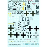 Decal 1/48 for Bf.109K Kurfurst, Part 2