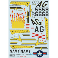 Print Scale  48-139 Decal for Vought F-8 Crusader, part 1