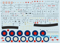 Print Scale  72-069 Decal 1/72 for Fairey Gannet