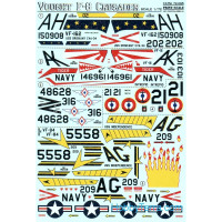 Decal for Vought F-8 Crusader