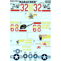 Decal 1/72 for B-26 Marauder bomber