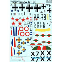 Decal 1/72 for Arado Ar 196