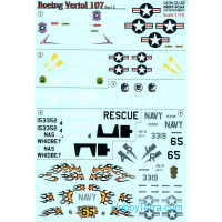 Print Scale  72-153 Decal for Boeing-Vertol 107, Part 2