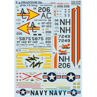 Decal 1/72 for US Navy F-4 Phantom IIs, Part 2