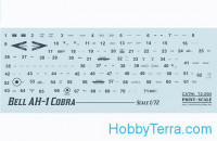 Print Scale  72-290 Decal 1/72 for Bell AH-1 Cobra