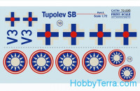 Print Scale  72-295 Decal 1/72 for Tupolev SB/B.71, Part 3