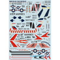 Decal for Douglas F4DF-6 Skyray