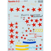 Decal 1/72 for Ilyushin Il-2