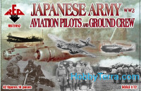 WW2 Japanese Army Aviation pilots and ground crew