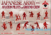 Red Box  72052 WW2 Japanese Army Aviation pilots and ground crew