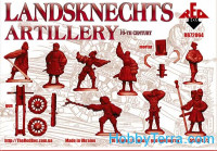 Red Box  72064 Landsknechts (Artillery), 16th century