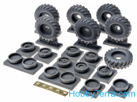 RESKIT  35-0004 Wheels set 1/35 for Kamaz 4310 (I-P184)