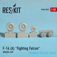 Wheels set 1/48 for F-16 (A) Fighting Falcon