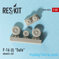 RESKIT  48-0026 Wheels set 1/48 for F-16 (I) Sufa