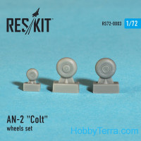 Wheels set 1/72 for An-2 "Colt"