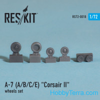 RESKIT  72-0018 Wheels set 1/72 for A-7 (A/B/C) Corsar II