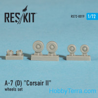 RESKIT  72-0019 Wheels set 1/72 for A-7 (D/E) Corsair II