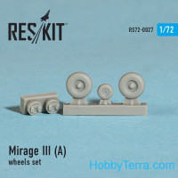 Wheels set 1/72 for Mirage III (A)
